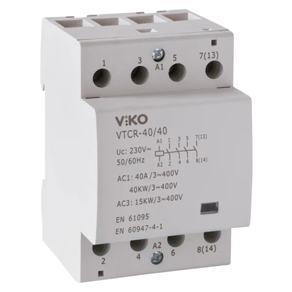 Viko Modüler Kontaktör 25A 1no+1nc-Vtcr-25/11