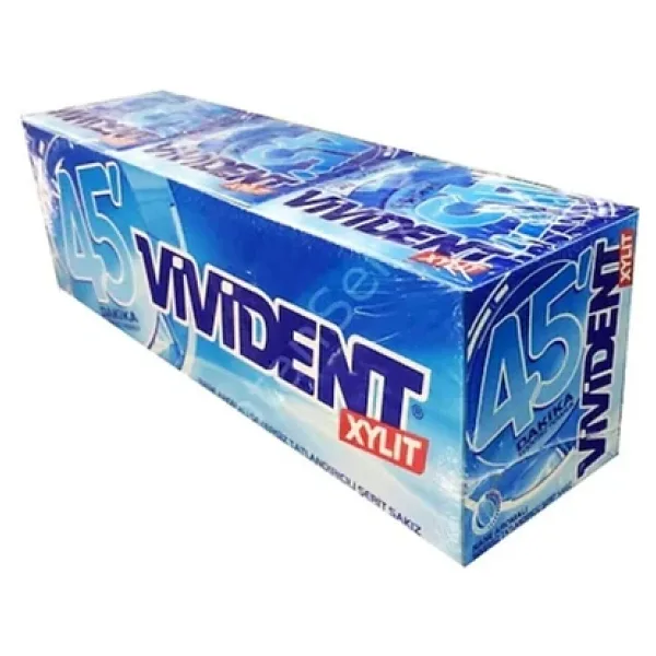 Vivident Storming 45 Dakika Nane Aromalı Sakız 33 G