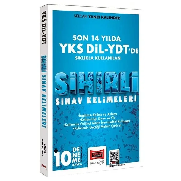 Yargı Yksdil Ydt İçin Sıklıkla Kullanılan Sihirli Sınav Kelimeleri (10 Deneme İlaveli) Yargı Yayınları