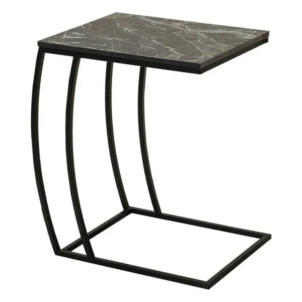 Adore Mobilya Profile C Sehpa - Açık Ceviz (tori) 50x62x35 Cm (gxyxd)