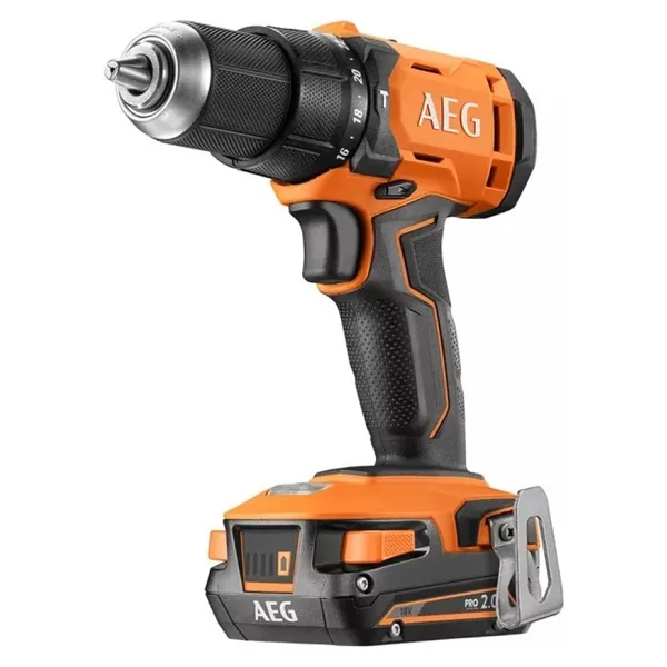AEG BSB 18G4-202C Çift Akülü 2 Ah Darbeli Matkap