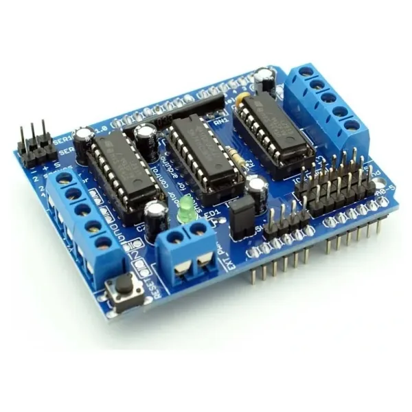 Arduino L293D Shield Step Servo Motor Sürücü