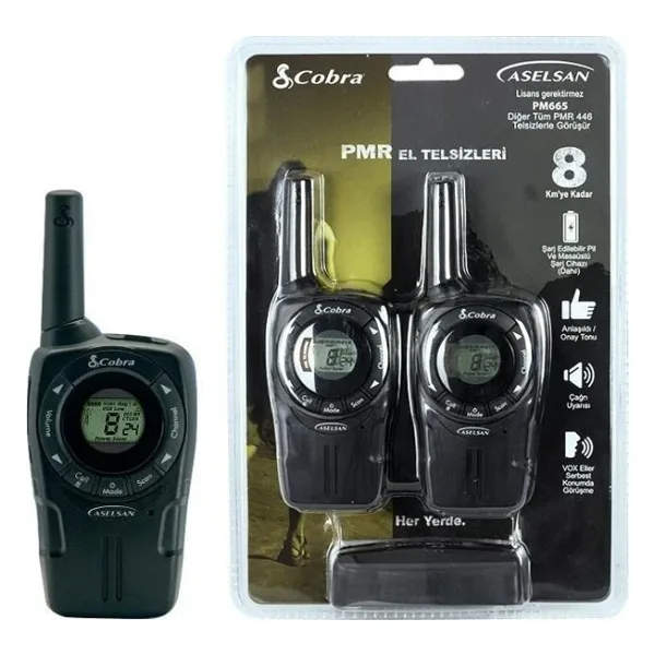 Aselsan PM-665 2'li PMR Telsiz