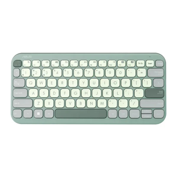 Asus Marshmallow KW100 TKL Q Yeşil Kablosuz Klavye