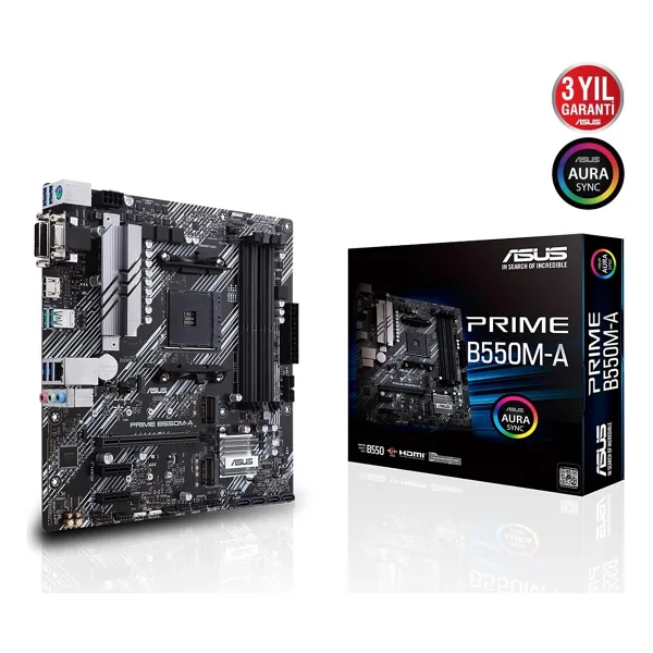 Asus Prime B550M-A AMD AM4 DDR4 Micro ATX Anakart