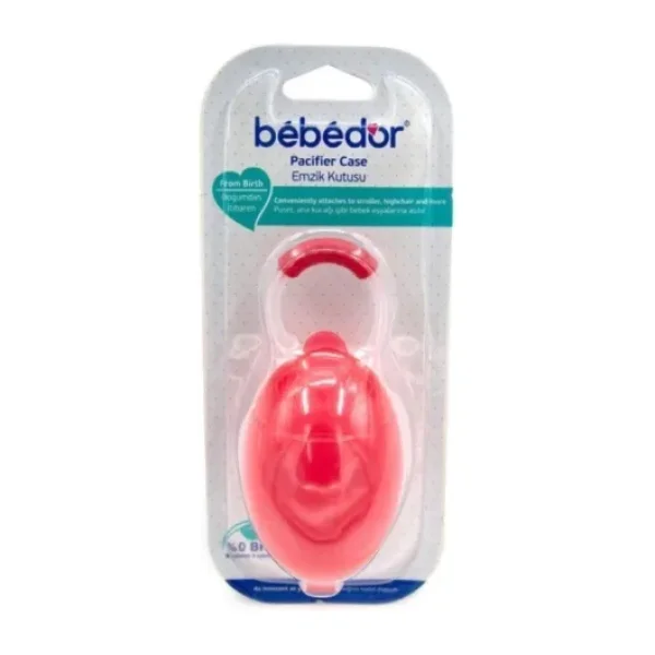 Bebedor Emzik Kutusu - Kırmızı - 2351-Damaklı Yavaş Akış