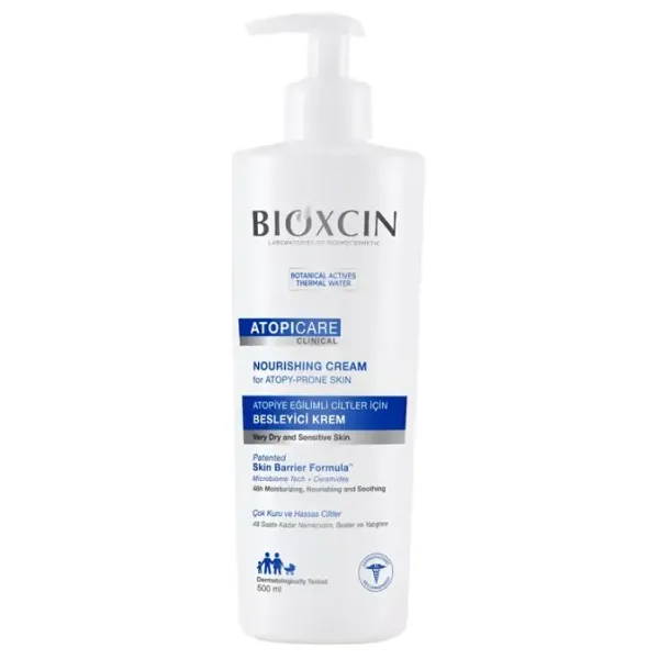 Bioxcin Atopicare Atopiye Eğilimli Ciltler için Besleyici Krem 500 ml