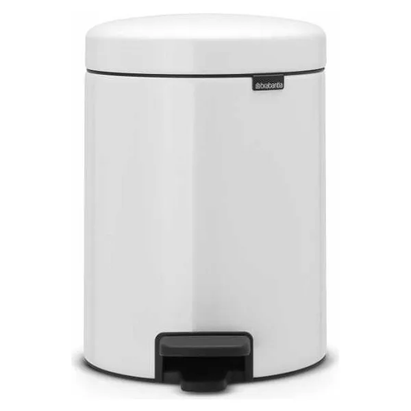 Brabantia Newicon Beyaz 5 lt Pedallı Çöp Kovası