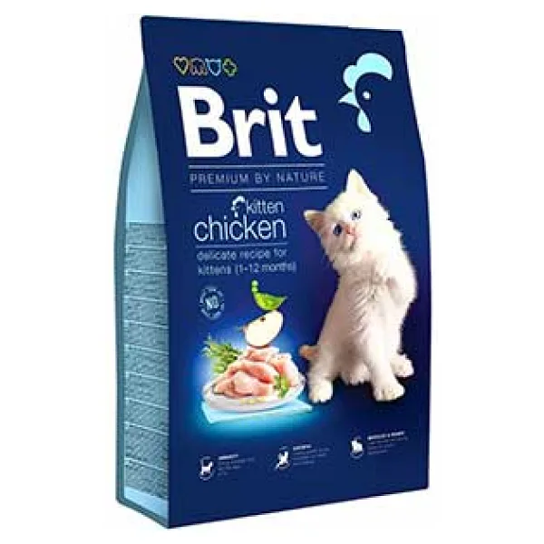 Brit Premium Kitten Tavuklu 8 kg Yavru Kedi Maması