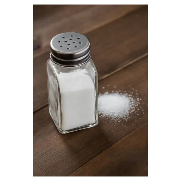 Cam Tuzluk Biberlik 100 ml Şeffaf Sofra Baharatlık