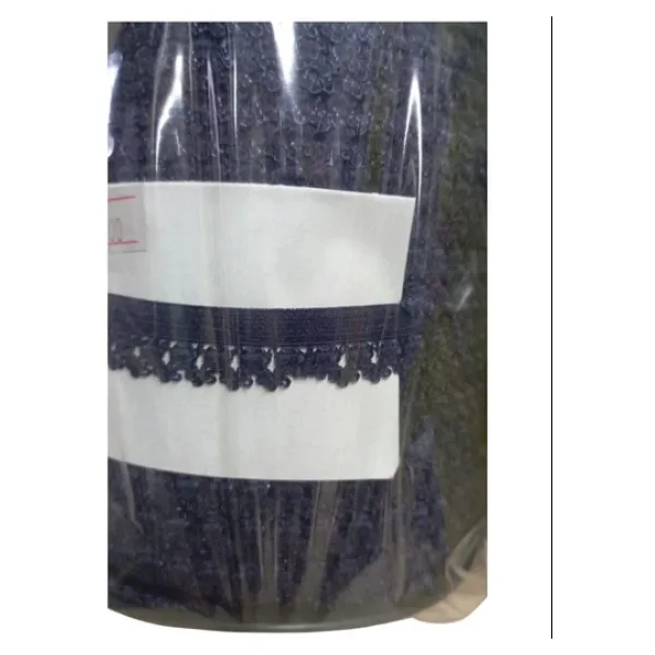 Çamaşır Lastiği Dantelli 1 Cm 1 Metre Lacivert