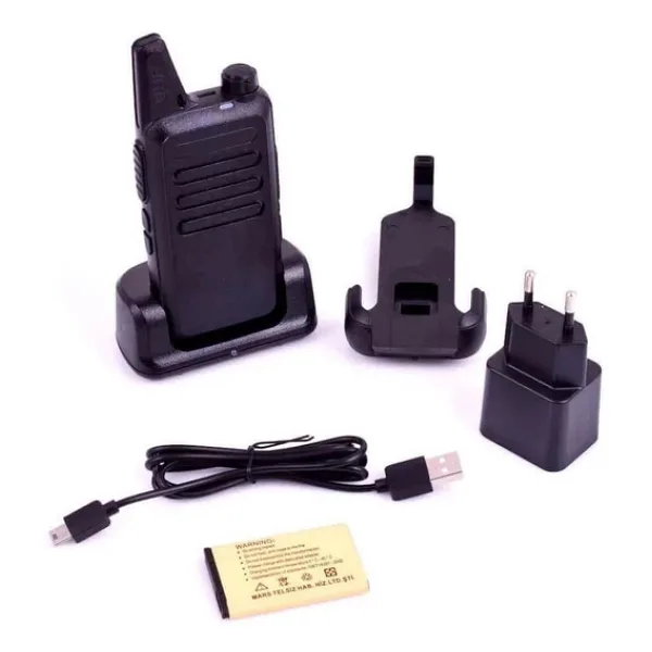 Çaycı Telsizi Tekli Paket Kulaklık Hediyeli Full Set