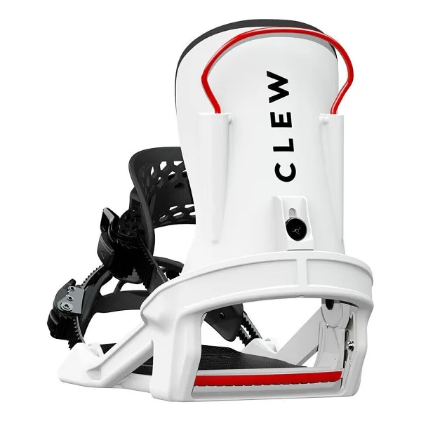 Clew Snowboard Bağlama Beyaz