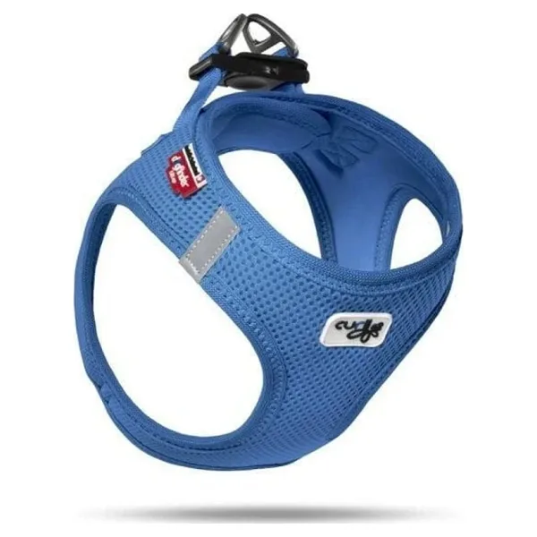 Curli Vest Air-Mesh 3XS Göğüs Tasması - Mavi