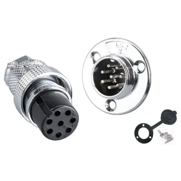 DF20 8 Pin 20mm Su Geçirmez Konnektör Takımı