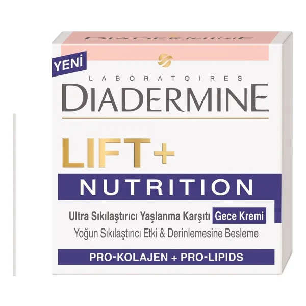 Diadermine Lift + Nutritive Ultra Sıkılaştırıcı 50 ml Kırışık Önleyici Gece Kremi