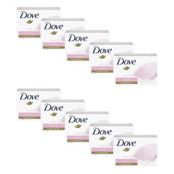 Dove Cream Bar Pink Güzellik Sabunu 100 gr 10 Adet