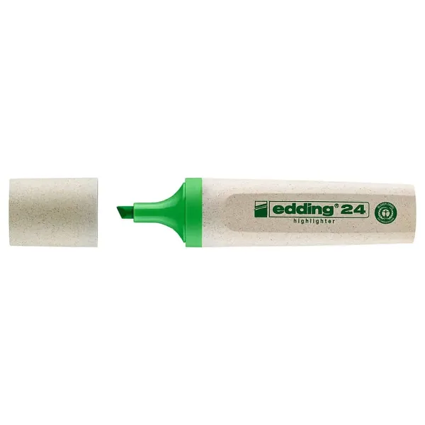 Edding 24 Ecoline Yeşil Fosforlu Kalem
