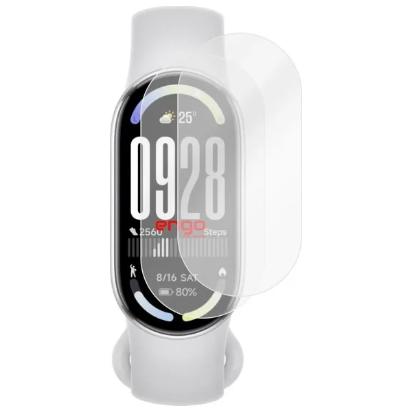 Engo Xiaomi Smart Band 10 Ekran Koruyucu Şeffaf Tpu 2'li Set