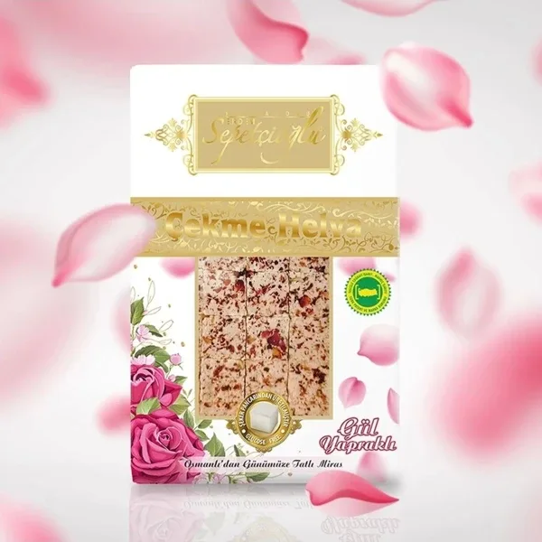 Erdem Sepetçioğlu Gül Yapraklı Çekme Helva 280 gr