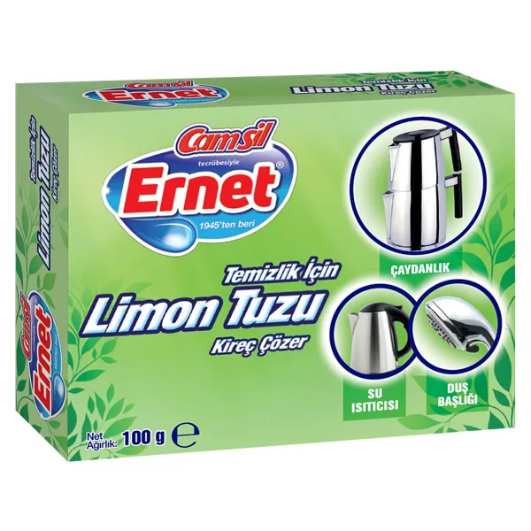 Ernet Limon Tuzu 100 G 4 ADET