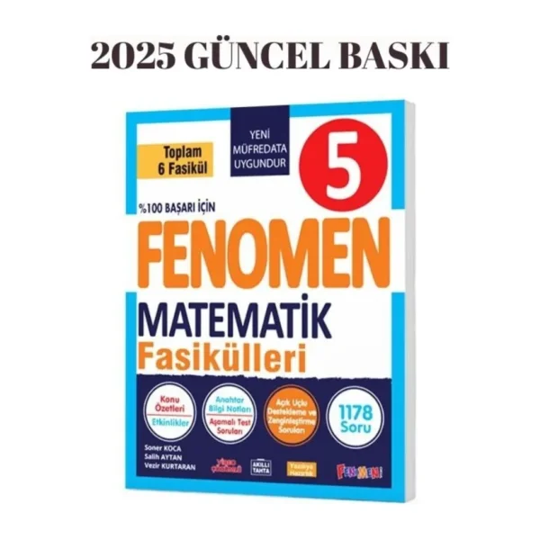 Fenomen Okul Yayınları 5. Sınıf Matematik Fasikülleri