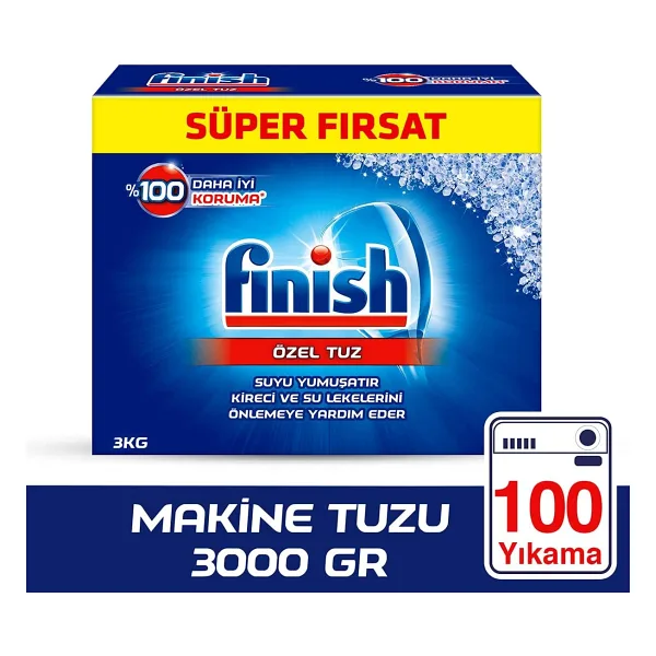 Finish Bulaşık Makinesi Tuzu 3 kg