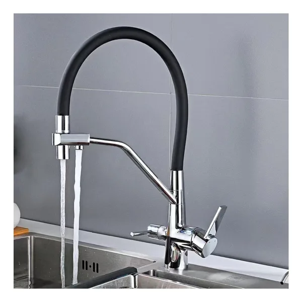 Fleko Best Inox Krom Arıtmalı Mutfak Bataryası