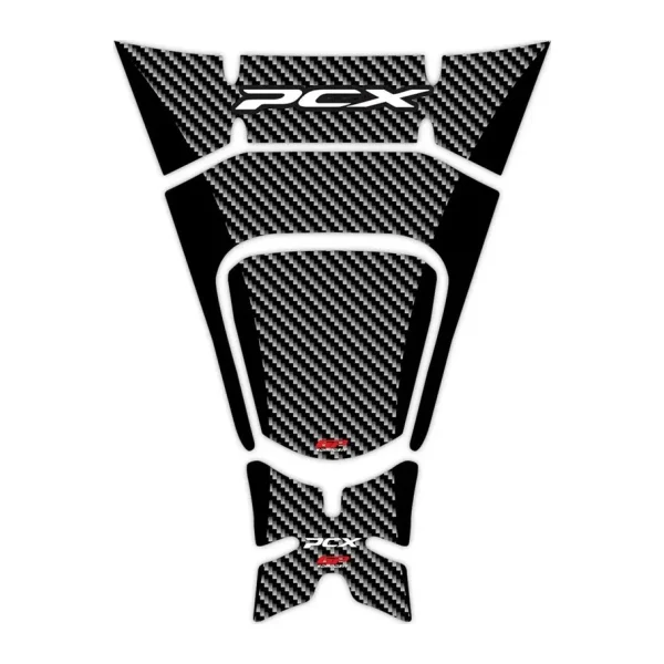 GP KOMPOZİT Honda Pcx 125 / 150 2018-2020 Uyumlu Tank Pad Siyah