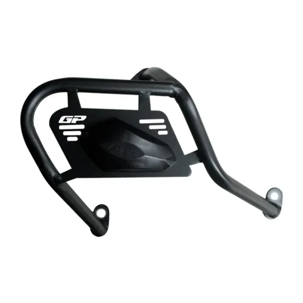 Gp Kompozit Yamaha Xmax 250-400 2025 Uyumlu Kapaklı Egzoz Koruma Demiri Siyah