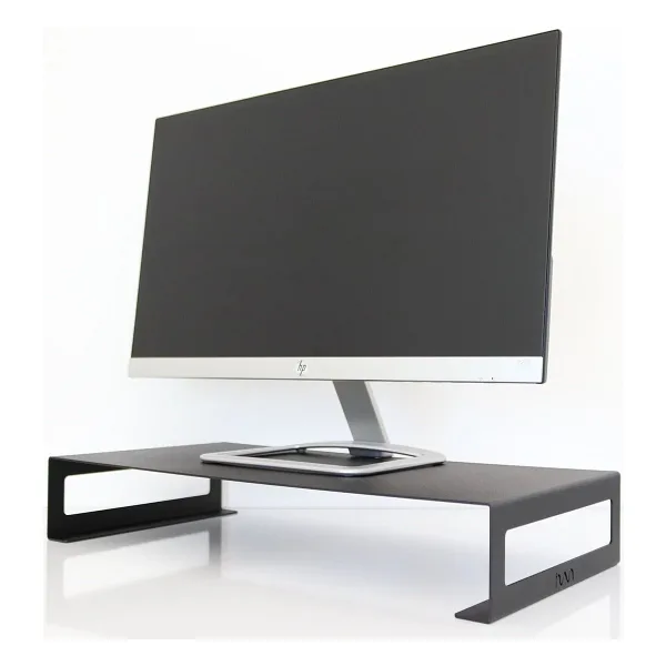 Hansdo Monitör Standı - Laptop Standı - Monitör Yükseltici - Metal - Siyah - SMS1BL