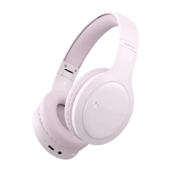 Havit H633BT Pembe Kulak Üstü Bluetooth Kulaklık
