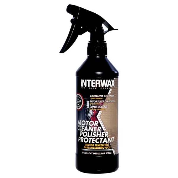 INTERWAX MOTOR TEMİZLEYİCİ, PARLATICI VE KORUYUCU 500 ML