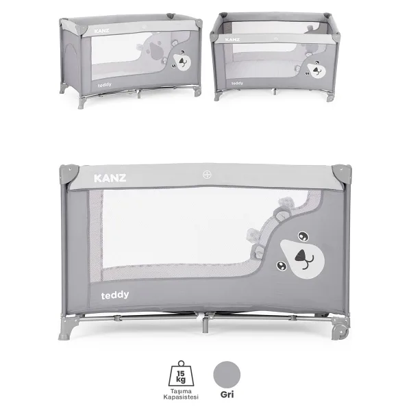 Kanz Teddy 60x120 cm Oyun Parkı ve Park Yatak