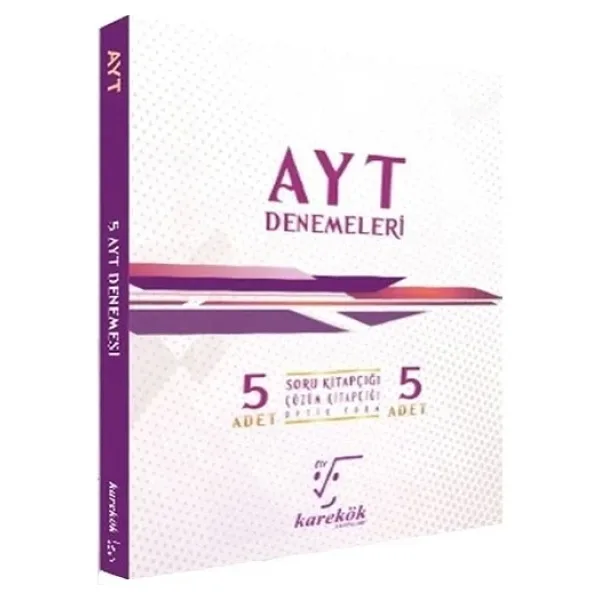 Karekök Yayınları AYT 5'li Deneme