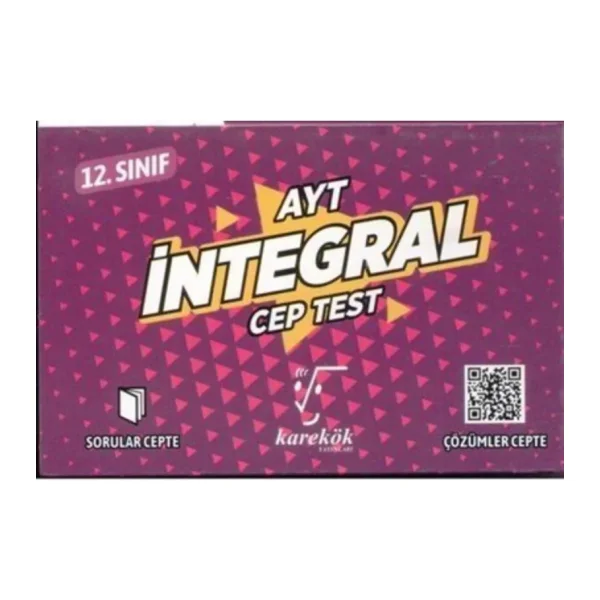Karekök Yayınları AYT İntegral Cep Test