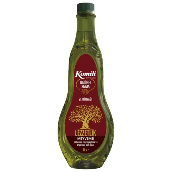 Komili Lezzetlik Natürel Sızma Zeytinyağı 1 lt