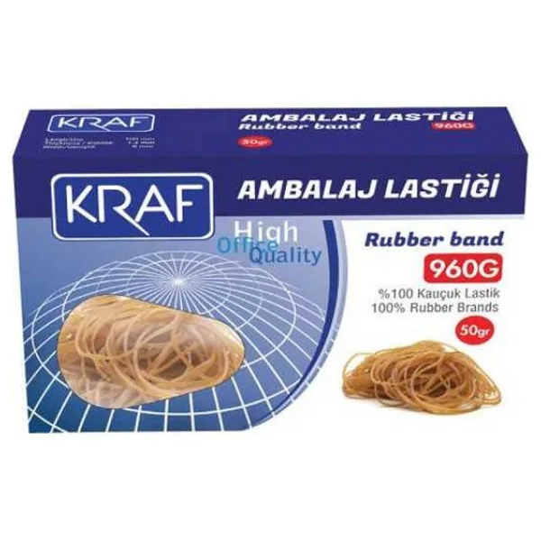 Kraf Ambalaj Lastik 50gr
