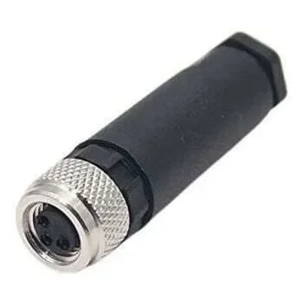 M8 4 Pin Dişi Konnektör