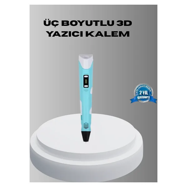 Mbb E-Ticaret 3D Yazıcı Kalem Taşınabilir Fdm Teknolojili ve Çok Amaçlı Kullanımlı