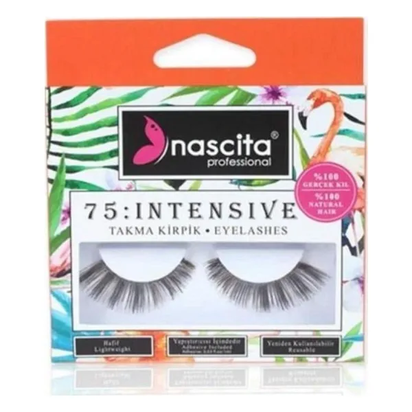 Nascita Intensive Doğal Takma Kirpik %100 Gerçek Kıl 75