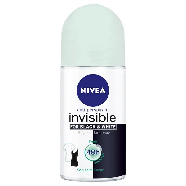 Nivea Invisible Black & White Fresh Kadın Roll-on 50 ml