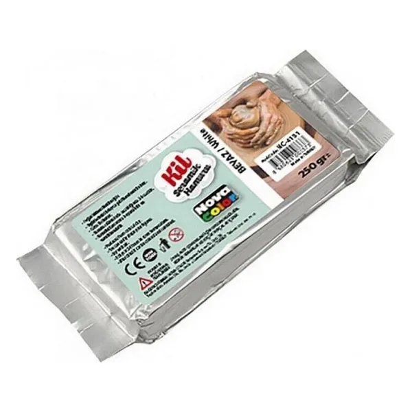 Nova Color NC-4131 250 gr Beyaz Seramik Hamuru