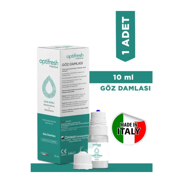 OPTIFRESH İntensive Nemlendirci Göz Damlası