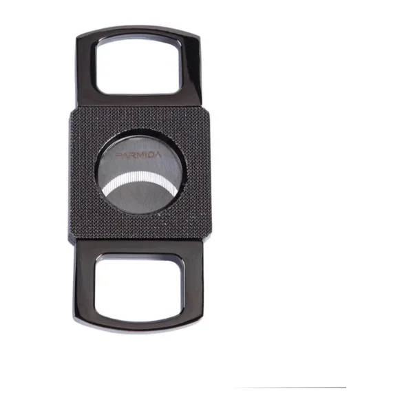 Parmida Gunmetal Kare Köşeli Puro Makası Kesici