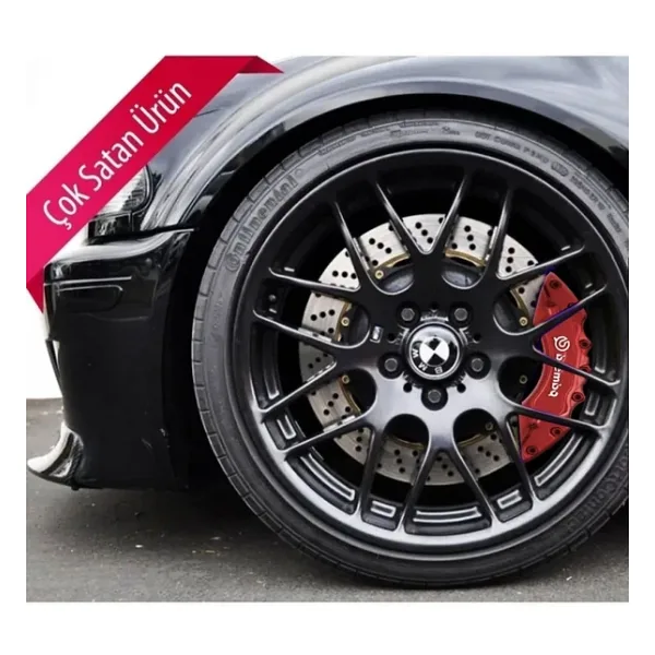 Peugeot 3008 Uyumlu Brembo Kırmızı Kaliper Kapağı 4 Parça Ön Arka Set