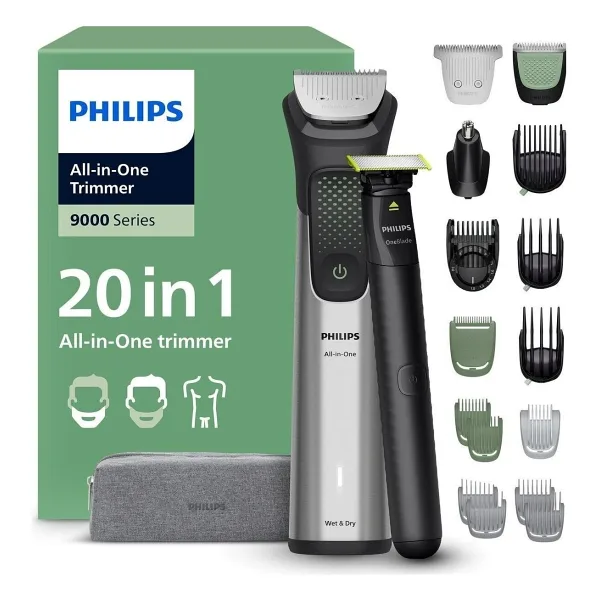 Philips MG9558/15 Islak ve Kuru Erkek Bakım Seti