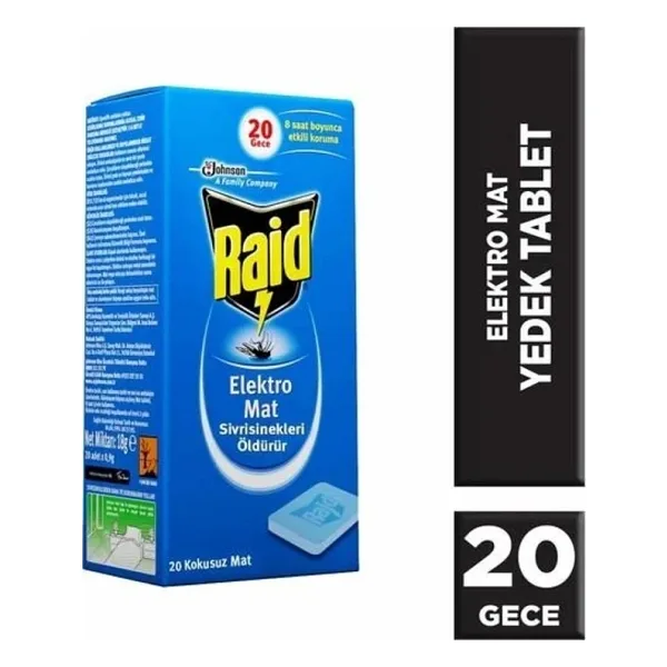Raid Elektromat Tablet Sinek Kovucu