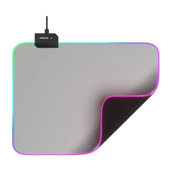Rampage Pulsar MP-21 Gri RGB Mouse Pad
