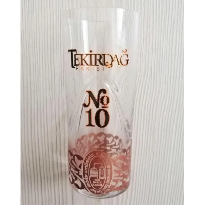 SANAT TACİRİ Tekirdağ Rakı Bardağı No 10 Serisi Rakı Bardağı 2 Adet